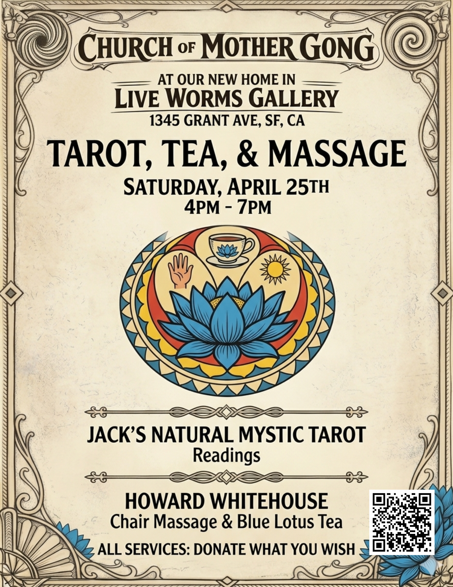 Tarot, Tea & Massage